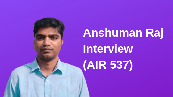 Anshuman Raj interview