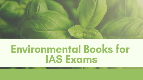 Environment books for IAS