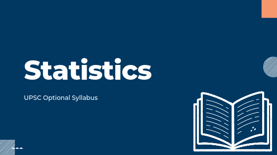 Statistics syllabus for upsc