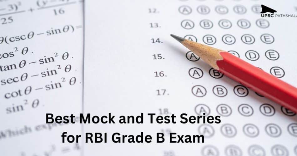 Best Mock and Test Series for RBI Grade B Exam