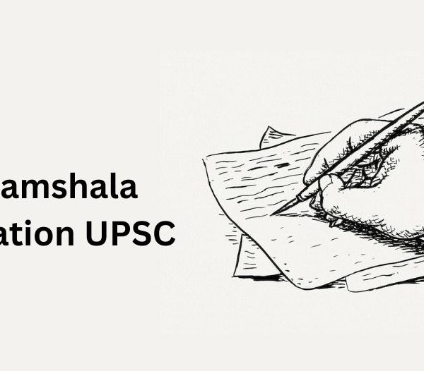 Dharamshala Declaration UPSC