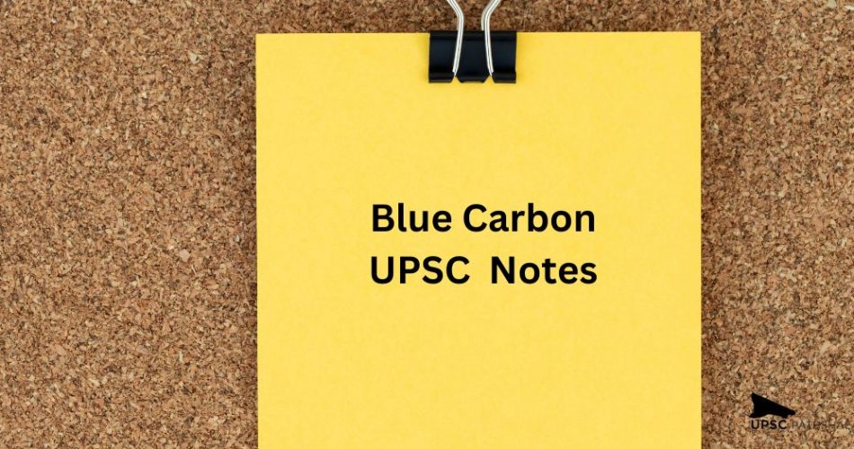 Blue Carbon UPSC